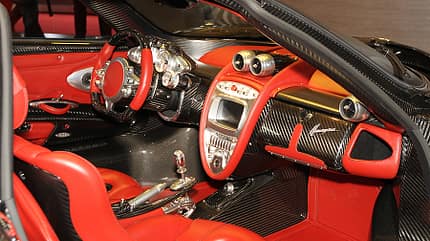 Autosalon Genf 2012, Cockpit, Pagani-Huayra Autosalon Genf 2012, Cockpit, Pagani-Huayra