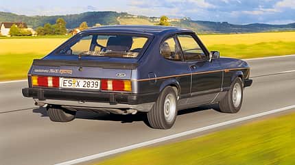 Ford Capri, Heck Ford Capri, Heck
