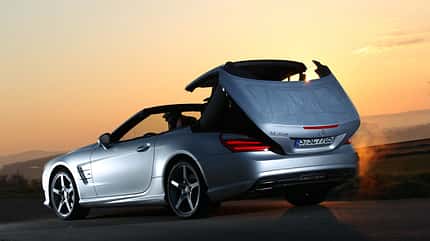 Mercedes SL 350, Heck, Hardtop Mercedes SL 350, Heck, Hardtop
