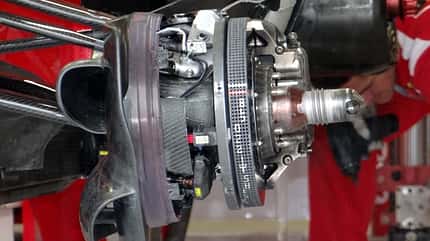 Ferrari-Bremse - Formel 1 - GP Kanada 2012 - 8. Juni 2012