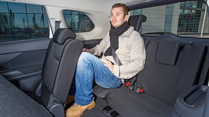Mitsubishi ASX, Mitsubishi Outlander, asv0113, Autokauf Mitsubishi Outlander, Rücksitz