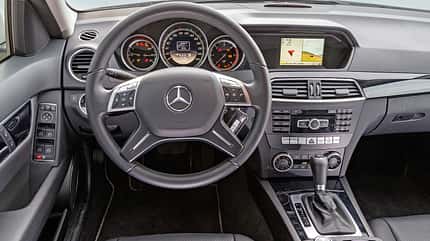 Mercedes CLA 220 CDI, Mercedes C 200 CDI, ams0613, Fahrbericht Mercedes C 200 CDI, Cockpit