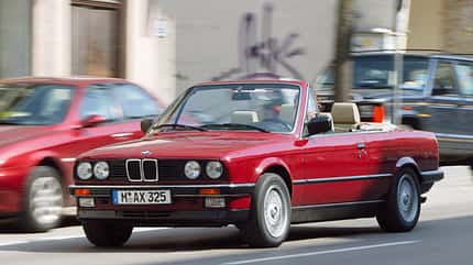 Youngtimer-Cabriolets, yt0213, BMW E30 BMW E30, Seitenansicht