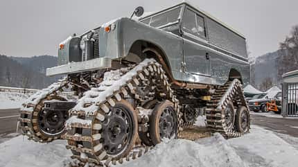 Land Rover Cuthbertson, ams0913, Aktuelles Land Rover Cuthbertson, Seitenansicht