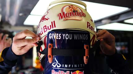Helm Sebastian Vettel - Formel 1 - GP Monaco - 24. Mai 2013