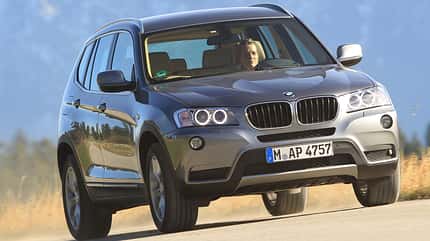 BMW X3, Frontansicht
