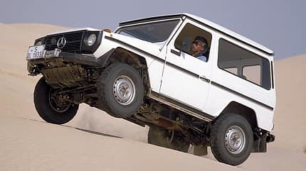 Mercedes G-Modell, Seitenansicht