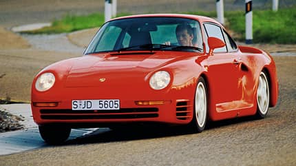 Porsche 959, Frontansicht Porsche 959, Frontansicht