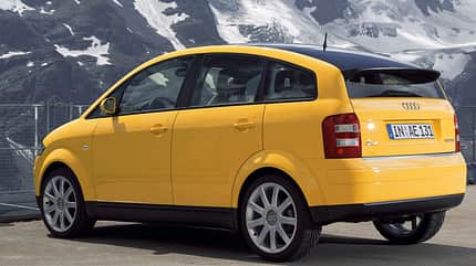 Audi A2, Seitenansicht