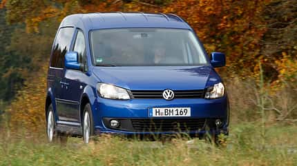 VW Caddy, Frontansicht VW Caddy, Frontansicht