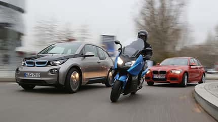 BMW i3 Range Extender, BMW C 600 Sport, BMW 118i BMW i3 Range Extender, BMW C 600 Sport, BMW 118i
