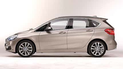 BMW Zweier Active Tourer, ams0514, Vorstellung BMW Zweier Active Tourer, Seitenansicht