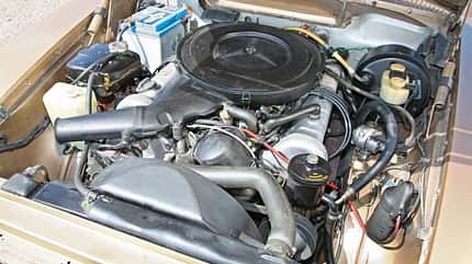 Mercedes-Benz 350 SL, mkl0314, Fahrbericht Mercedes-Benz 350 SL, Motor