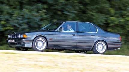 BMW Alpina B11 3.5, yt0314, Fahrbericht BMW Alpina B11 3.5, Seitenansicht