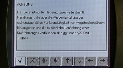 Tacho-Manipulation, ams0715, Ratgeber Tacho-Manipulation, Report, Service