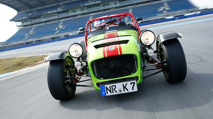 Caterham Seven 620 R, spa0515, Test Caterham Seven 620 R, Frontansicht