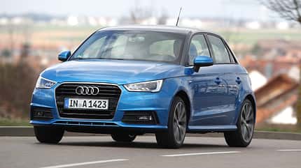 Audi A1 Sportback 1.4 TFSI, ams1115, Vergleich Audi A1 Sportback 1.4 TFSI, Frontansicht