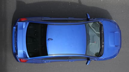 Subaru WRX STI, Draufsicht