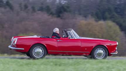 Alfa Romeo 2600 Spider, mkl0615, Fahrbericht Alfa Romeo 2600 Spider, Seitenansicht