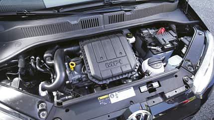 VW Up 1.0 BMT, ams1515, Vergleich VW Up 1.0 BMT, Motor
