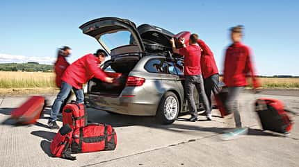 Zuladung, ams1515, BMW 525d Touring Zuladung, Fahrsicherheit, BMW 525d Touring