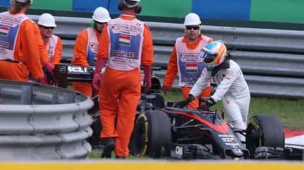 Fernando Alonso - McLaren-Honda - GP Ungarn - Budapest - Qualifying - Samstag - 25.7.2015 Fernando Alonso - McLaren-Honda - GP Ungarn - Budapest - Qualifying - Samstag - 25.7.2015