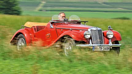 MG TF 1500, mkl0815, Fahrbericht MG TF 1500, Frontansicht