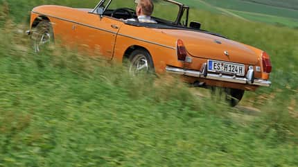 MGB, mkl0815, Fahrbericht MGB, Heckansicht