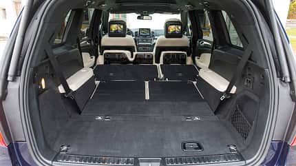 Mercedes GLS, Fahrbericht Mercedes GLS, Fahrbericht, Kofferraum
