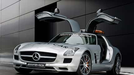 12/2015 - Mercedes-Benz-Museum, Safety-Cars-Sonderausstellung, 12/2015 mokla Safety-Cars-Sonderausstellung im Mercedes-Benz-Museum