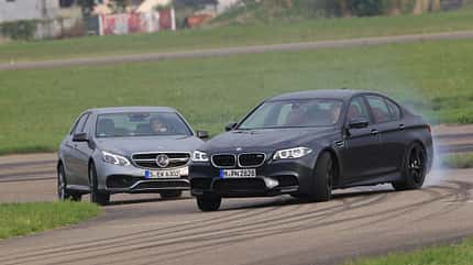 BMW M5 Competition, Mercedes-AMG E63 S, ams_Sonderheft, Vergleich BMW M5 Competition, Mercedes-AMG E63 S, Frontansicht