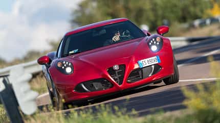 Alfa 4C, ams_Sonderheft, Fahrbericht Alfa 4C, Frontansicht
