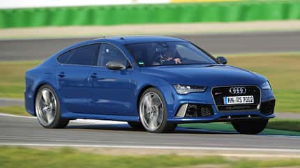 Audi RS 7 Sportback Performance, Cadillac CTS-V, spa0116, Vergleich Audi RS 7 Sportback Performance, Seitenansicht