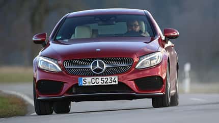 Mercedes C 300 Coupé, ams2615, Vergleich Mercedes C 300 Coupé, Frontansicht