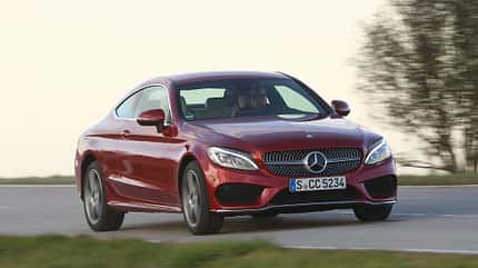 Mercedes C 300 Coupé, ams2615, Vergleich Mercedes C 300 Coupé, Frontansicht