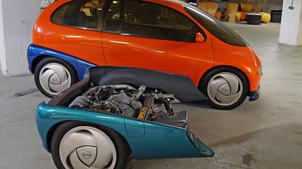 12/2015 - Opel Werkstatt, Rüsselsheim, Überblick - die Highlights des Museums - mokla1215