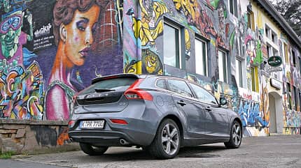 Volvo V40 D3, Heckansicht