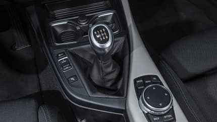 BMW 116d EDE, ams0216, Vergleich BMW 116d EDE, Schalthebel