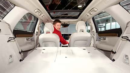 02/2016, Volvo V90, Sitzprobe Volvo V90
