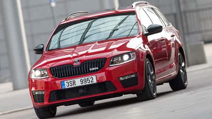 Skoda Octavia Combi RS 2.0 TDI 4x4, ams0616, Vergleich Skoda Octavia Combi RS 2.0 TDI 4x4, Frontansicht