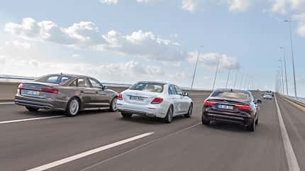 Audi A6 2.0 TDI Quattro, Mercedes E 220 d, Jaguar XF 20d, ams0716, Vergleich Audi A6 2.0 TDI Quattro, Mercedes E 220 d, Jaguar XF 20d