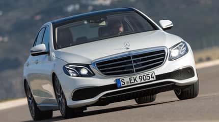 Mercedes E 220 d, ams0716, Vergleich Mercedes E 220 d, Frontansicht
