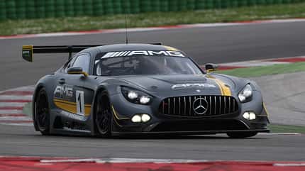 Mercedes-AMG GT3, ams0716, Tracktest Mercedes-AMG GT3, Tracktest, Frontansicht