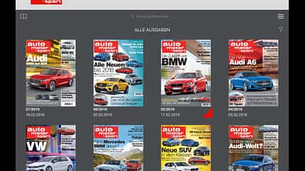 auto motor und sport Digital, App für Android und iOS, 04/2016 auto motor und sport Digital, App für Android und iOS, 04/2016