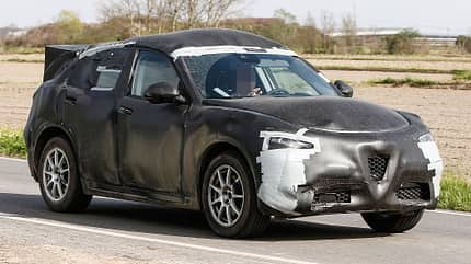 04/2016, Alfa Romeo SUV Stelvio Erlkönig Alfa Romeo SUV Stelvio Erlkönig