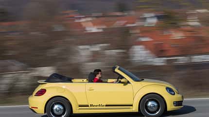 VW Beetle Cabrio 1.4 TSI, Seitenansicht