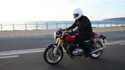 Triumph Thruxton 1200 R, ams0816, Panorama Triumph Thruxton 1200 R, Impression, Motorrad