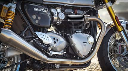 Triumph Thruxton 1200 R, ams0816, Panorama Triumph Thruxton 1200 R, Impression, Motorrad