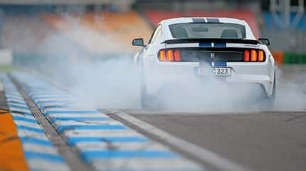 Shelby GT350 Mustang, spa0516, Test Shelby GT350 Mustang, Heckansicht