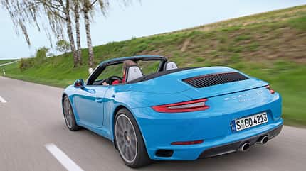 Porsche 911 Carrera Cabriolet, ams1016, Vergleich Porsche 911 Carrera Cabriolet, Heckansicht